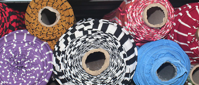 História do tecido listrado: Padronagem de listras para malhas